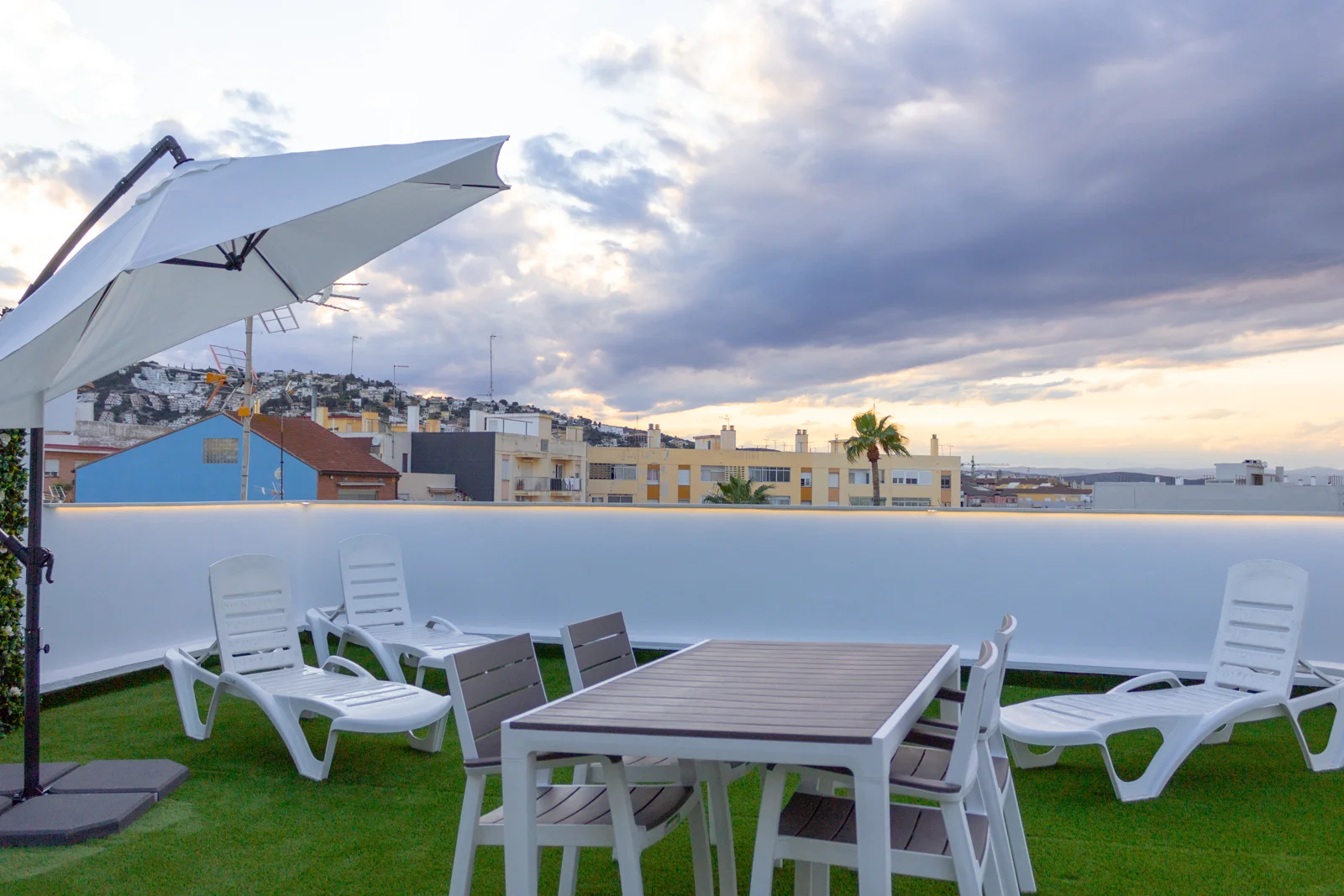Ático con vistas al mar · Terraza